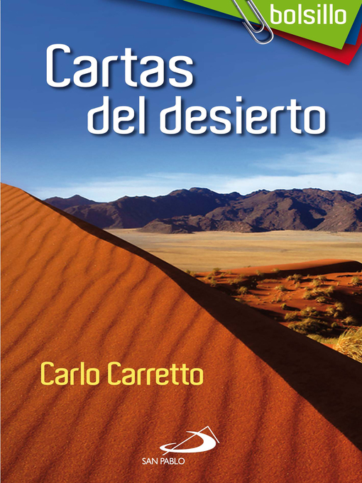 Title details for Cartas del desierto by Carlo Carretto - Wait list